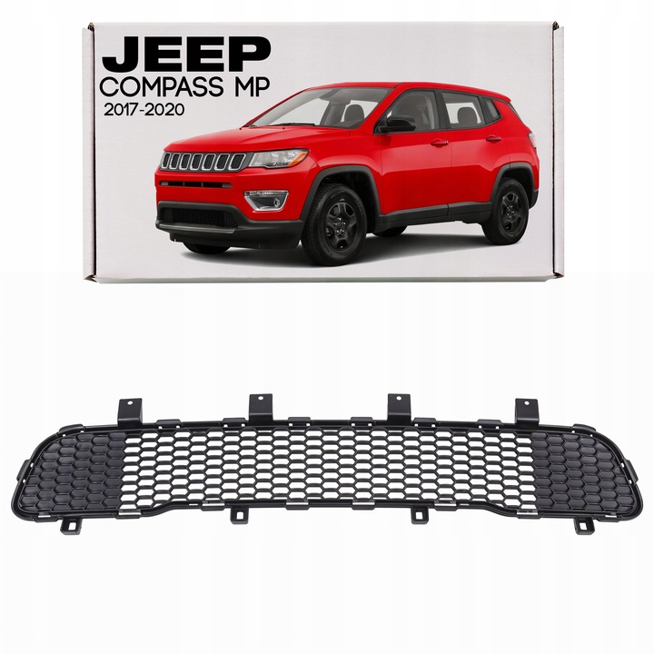 фото №1, Jeep compass ii mp 2017-2020 решётка нижняя передней бампера 5up87rxfaa