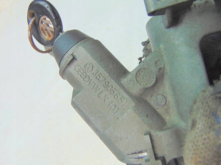 фото №8, Vw golf ii mk2 1.6td замок запалювання + ключ 357905851