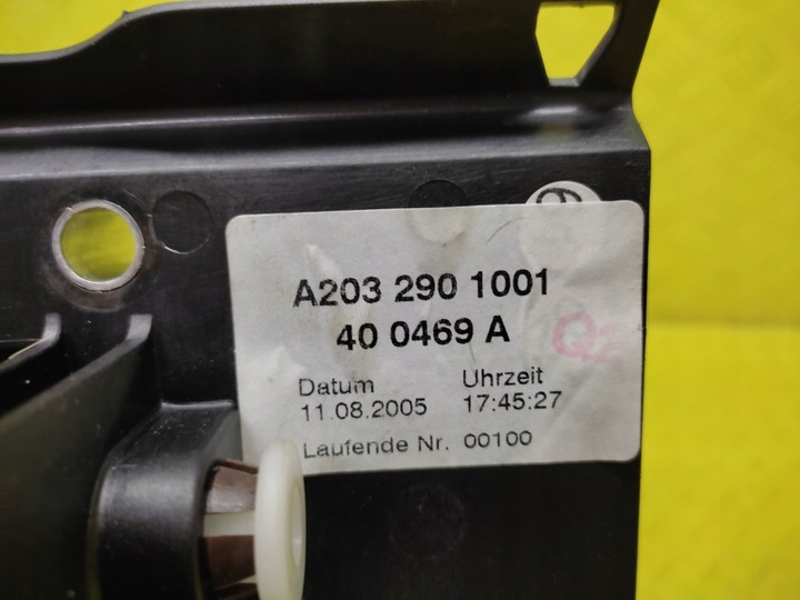 фото №8, Mercedes w203 2.2 cdi педаль тормоза 2032901001 uk