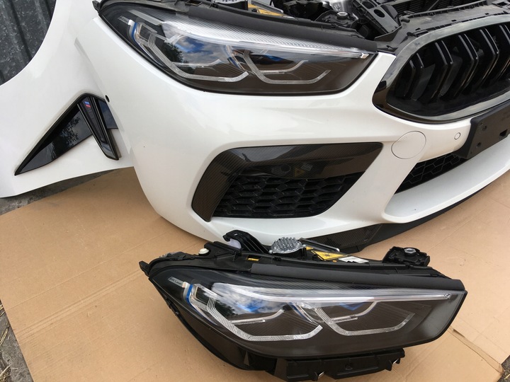 фото №7, Bmw m8 f91 f92 f93 бампер капот крило перед pas двигун laser двері - x16