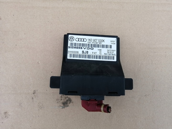фото №1, Модуль блок керування шлюз vw golf v 1k0907530k