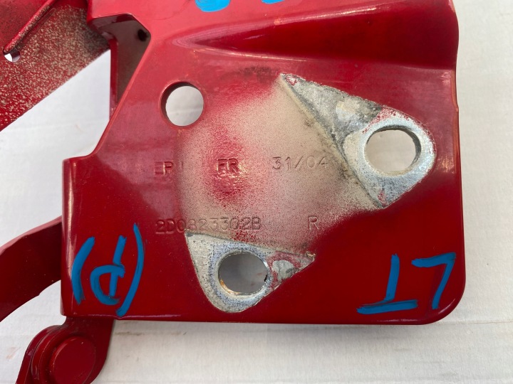 фото №7, Vw lt 28 35 96-06 петли капота крышки двигателя оригинал красный jak новое