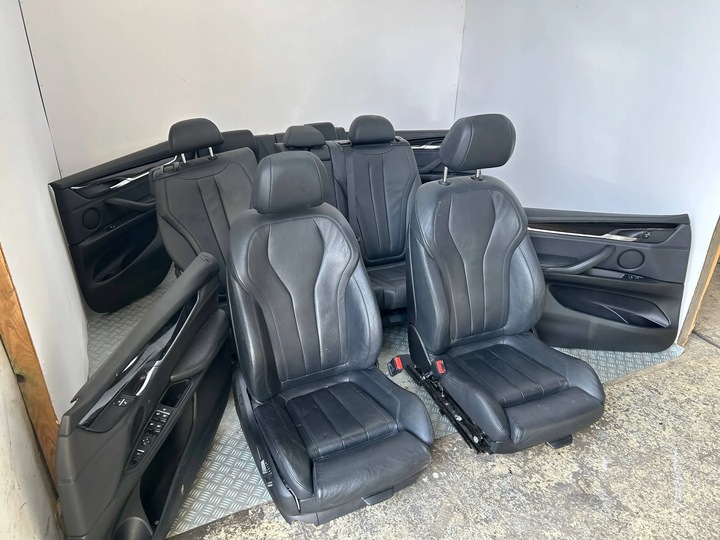 фото №5, Сидіння сидіння диван обшивки тунель 7 вісь шкіра bmw f15 x5 комплект