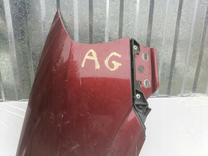 фото №7, Крыло правые astra g бордовый ze ślizgiem