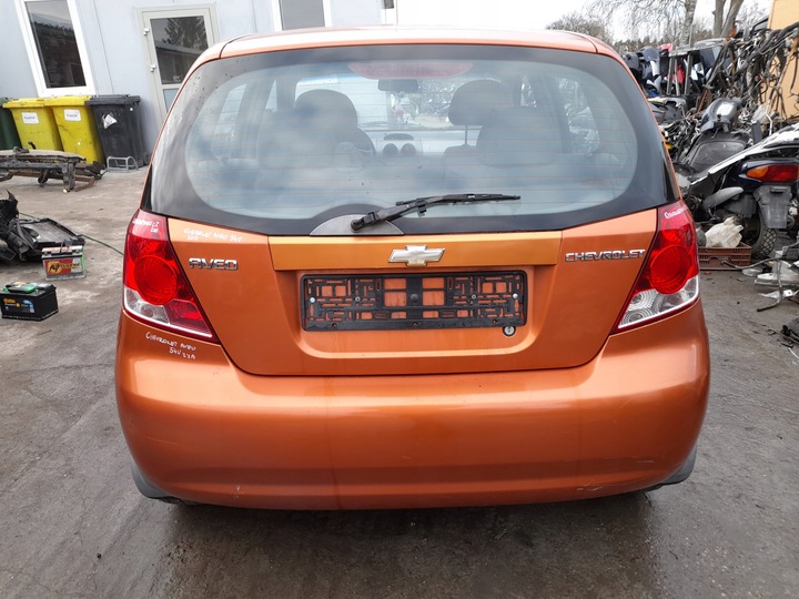 фото №12, Chevrolet aveo t200 бампер зад задній задній 54u