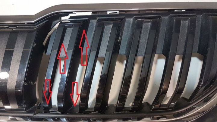 фото №5, Решітка решітка радіатора skoda karoq 57a853653b