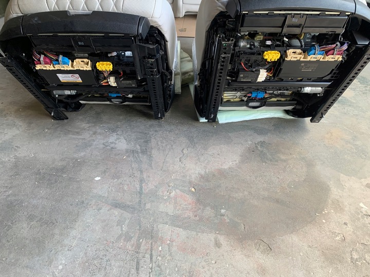 фото №11, Mercedes s w217 купе сидіння диван обшивки салон комплект шкіра