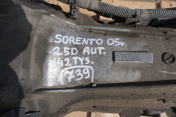 фото №10, Kia sorento i 2.5 crdi коробка передач коробки передач редуктор 450004c051 47300-4c211