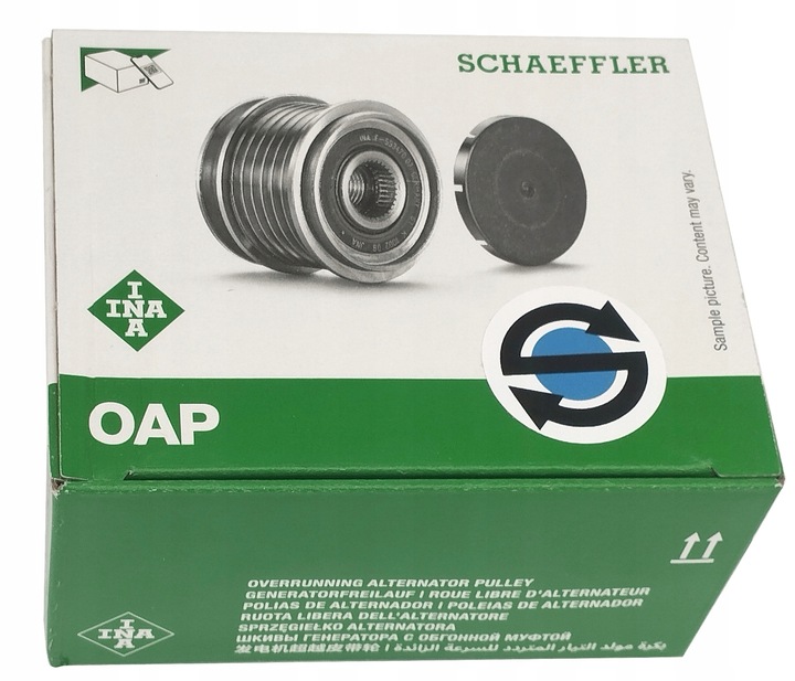 фото №3, Нове sprzęgło/koło генератора ina f-233608: ford