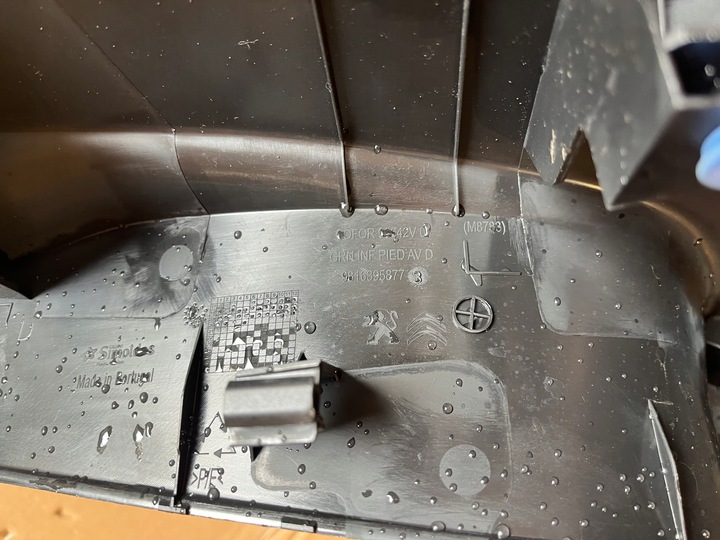 фото №4, Захист стійка порога права opel combo e 9816395877