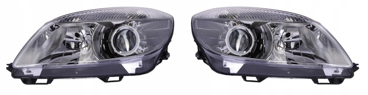 фото №2, Praktik roomster fabia комплект лампа передніх l+p