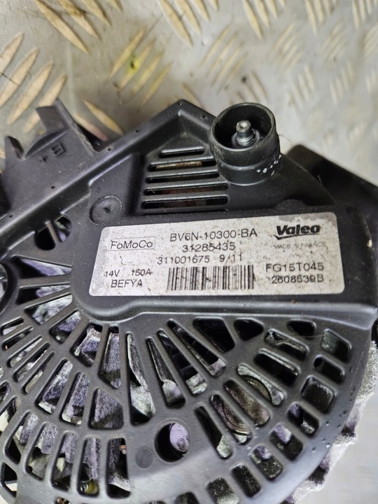 фото №5, Генератор ford mondeo mk4 focus mk3 c max mk2 s max mk1 1.6 ecoboost