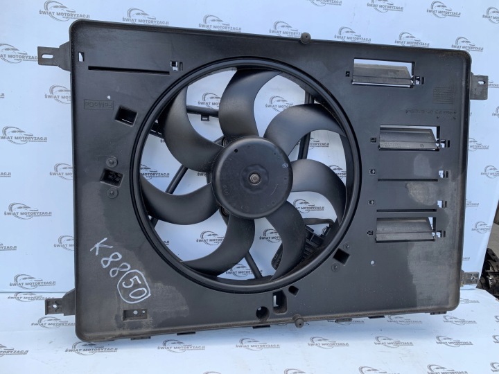 фото №6, Land rover freelander ii вентилятор охолодження радіатора (дифузор) 6g91-8c607-fh