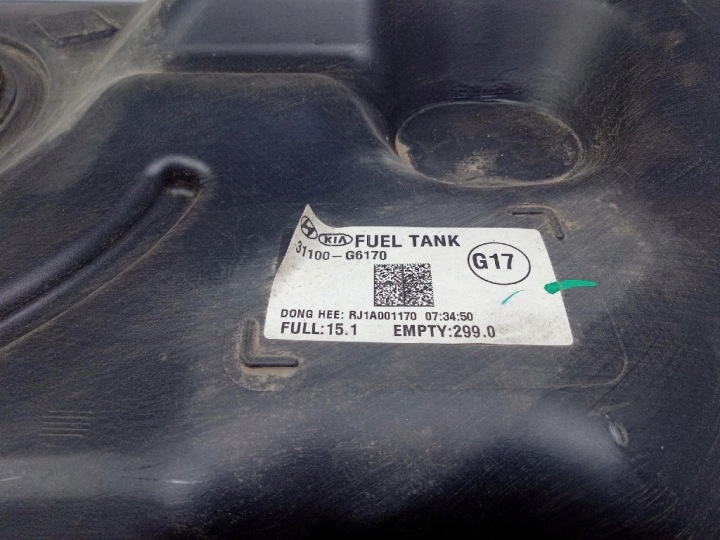 фото №6, Kia picanto iii 17- 1.2 16v 84km бак топлива 31100-g6170
