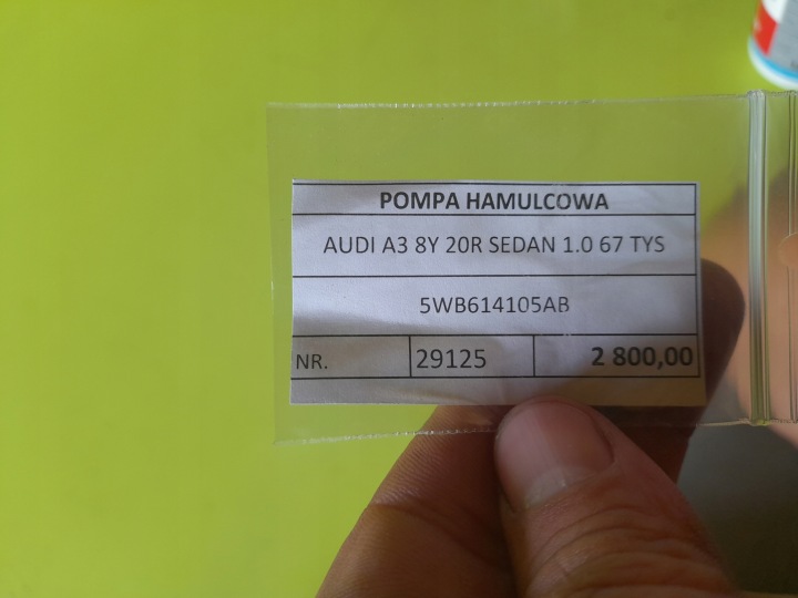 фото №6, Вакуумний підсилювач гальм  5wb614105ab audi a3 8y 20r