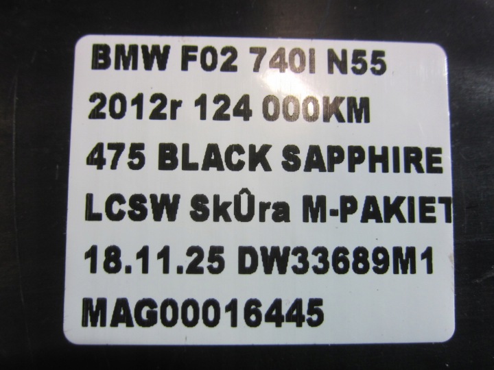 фото №12, Bmw 7 f01 f02 n55 фільтр з вугілля активним вугільний 16137185153 16137224859