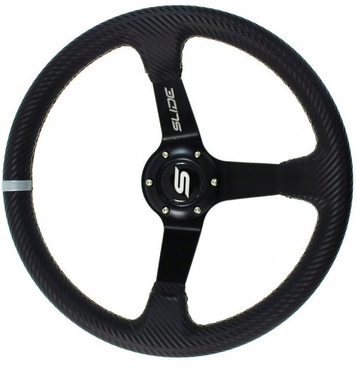 фото №1, Руль спортивная et-35 чёрная образец карбон slide предназначенная ступица bmw e46