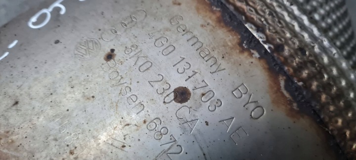 фото №6, A5 8w катализатор фильтр fap 2.0 tdi 4g0131703ae a4 b9 8w