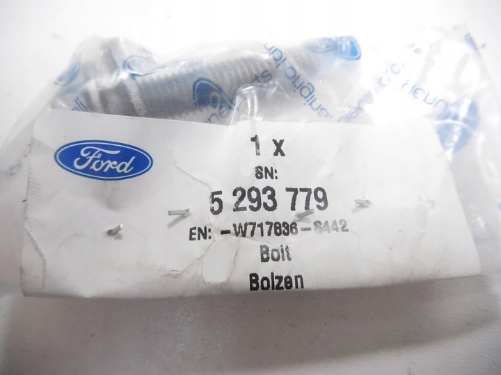 фото №7, Винт крепежная петля дверь ford transit оригинальный номер 5293779