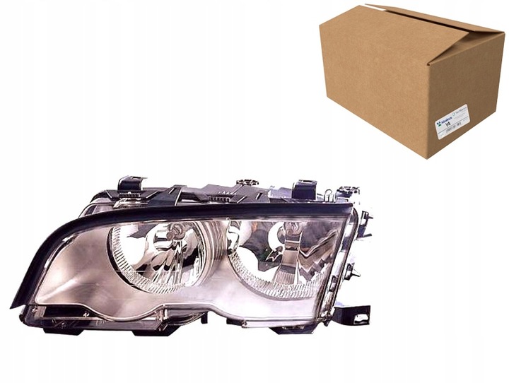 фото №13, Фара лампа левый bmw 3 e46 купе cabrio 99-