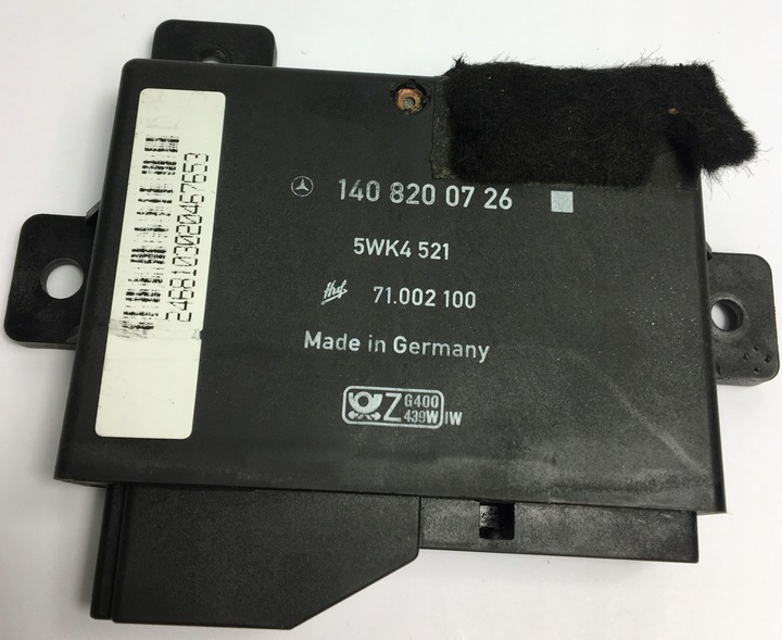 фото №1, Блок керування модуль замка центрального mercedes w140 s клас 1408200726
