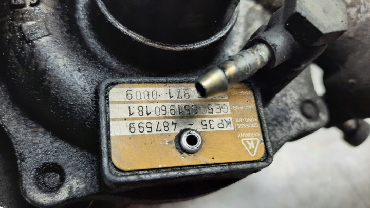 фото №8, Turbosprężarka mazda 2 dy 1.4tdci 04r kp35-487599