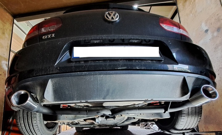 фото №6, Глушитель конечный przelotowy vw golf 6 vi r 1,8-2,5 gti tsi akrapovic