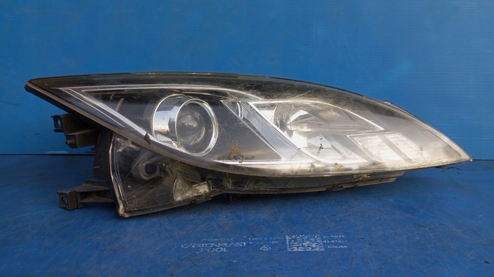 фото №9, Лампа правые перед фара ксенон eu линза mazda 6 ii gh 2008-