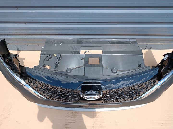 фото №11, Бампер перед демонтаж 6 pdc nissan townstar 21- электрик разные версия