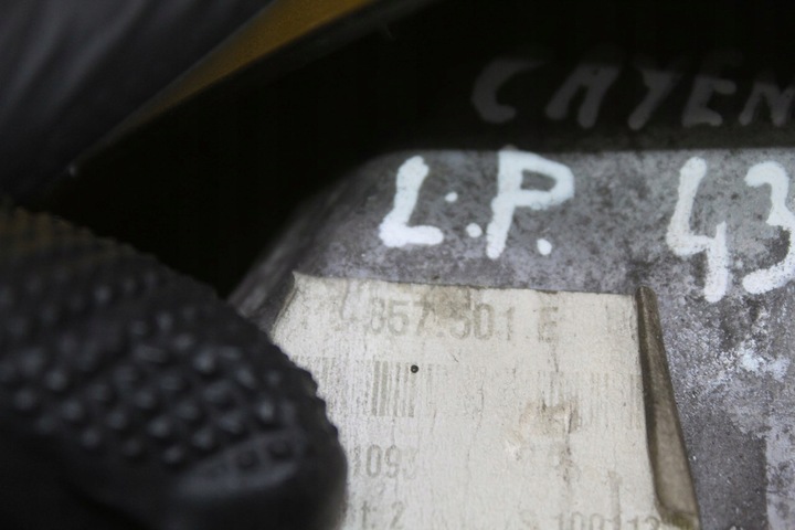 фото №13, Зеркало левый перед 12 pin porsche cayenne ii 7p5971469n 7p5857501e