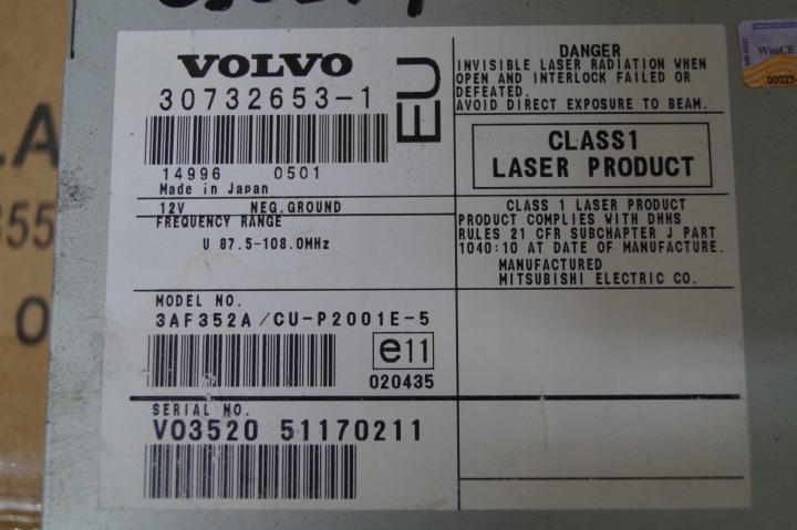 фото №5, Зчитувач навігації volvo v70 30732653