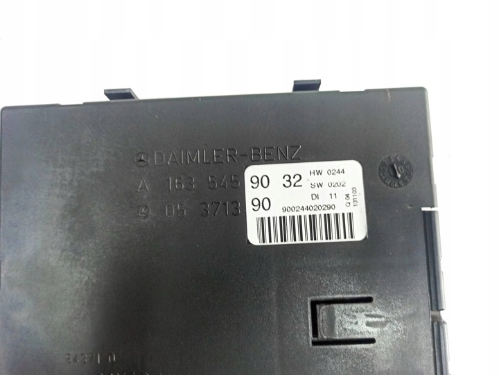 фото №16, Mercedes-benz ml w163 2000 модулі комфорту