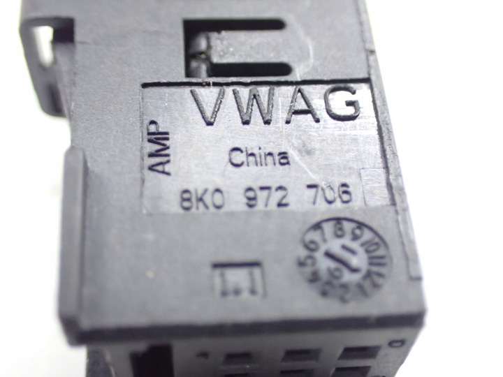фото №10, Роз'єм штекер з'єднувач audi vw 8k0972706