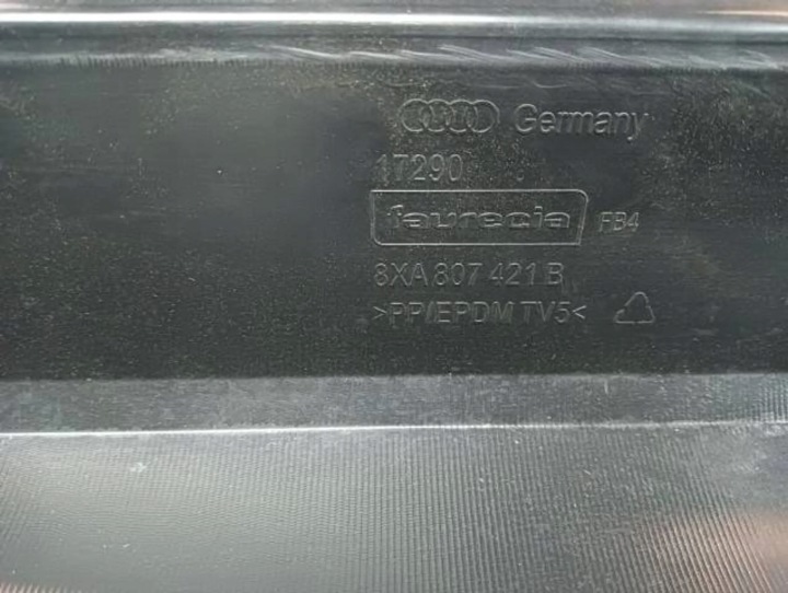 фото №7, M15 накладка бампера зад audi a1 рестайлінг 8xa807421b