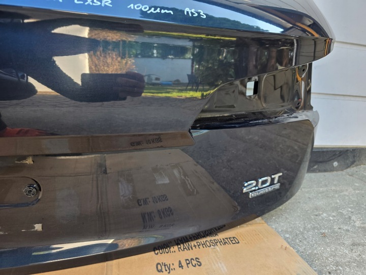 фото №8, Кришка кришка багажника audi q5 80a fy ii lx5r as3 скло тонована w кришка багажника