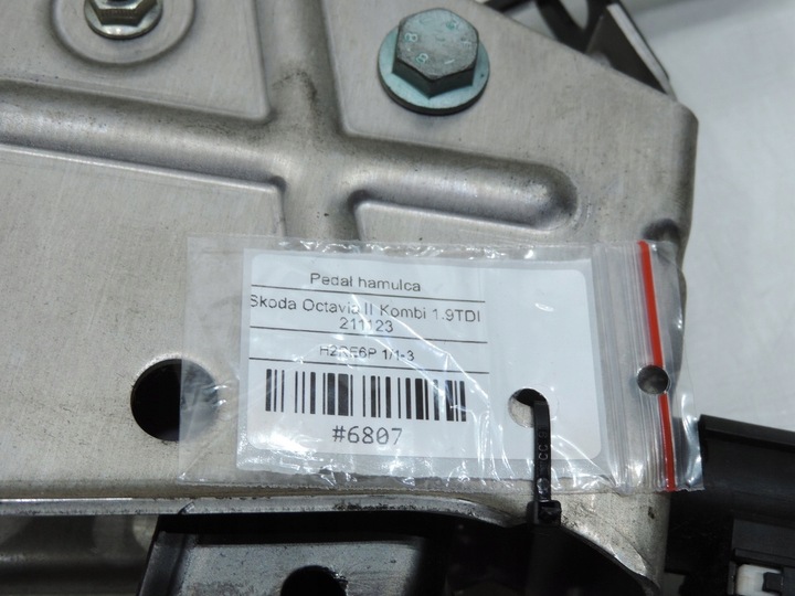 фото №7, Педаль тормоза skoda octavia ii 1.9 tdi
