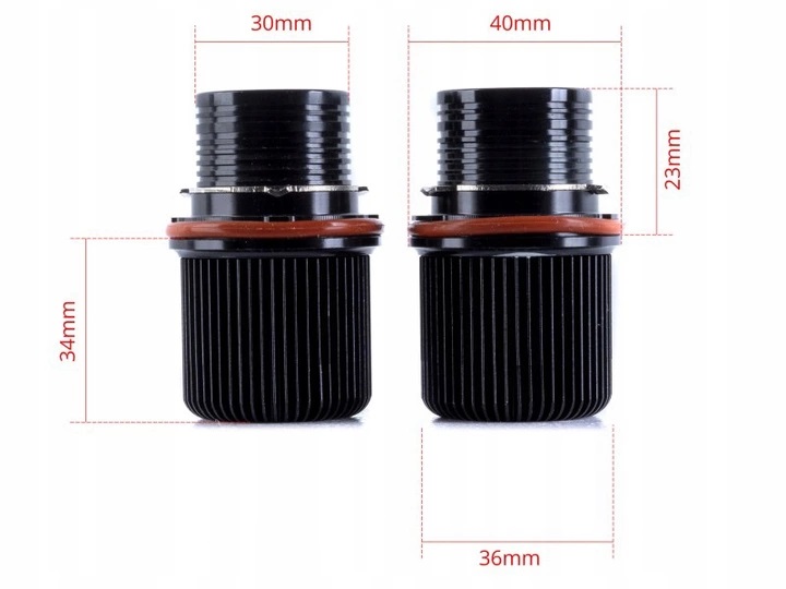 фото №9, Лампочки кільця marker led 160w bmw e39 e53 e60 e61 e63 e64 e65 e66 e87 x3 x5