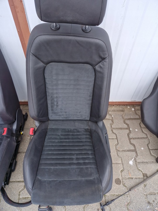 фото №5, Vw passat b8 сидіння сидіння sedan комплект шкіра алькантара uk