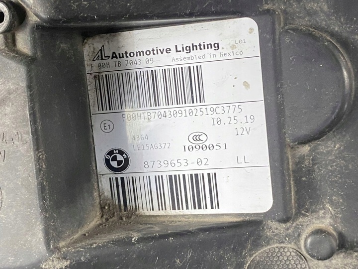 фото №8, Bmw x3 g01 x4 g02 лампа повний led ліва перед передня 8739653