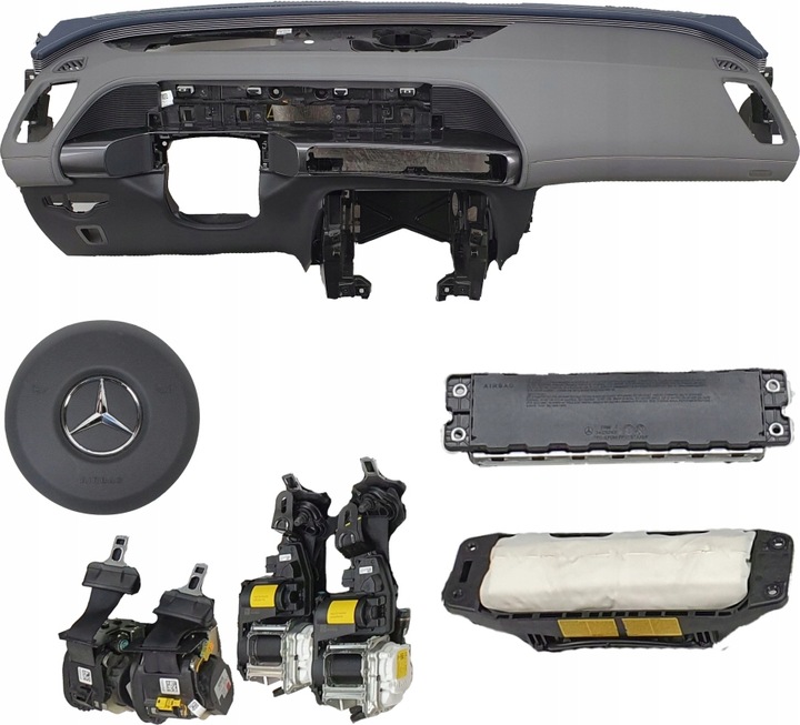 фото №1, Панель консоль подушка безпеки ремені mercedes eqc n293
