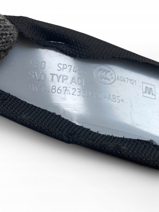 фото №10, Audi a4 s4 b9 8w защита стойка стёкла передний / a