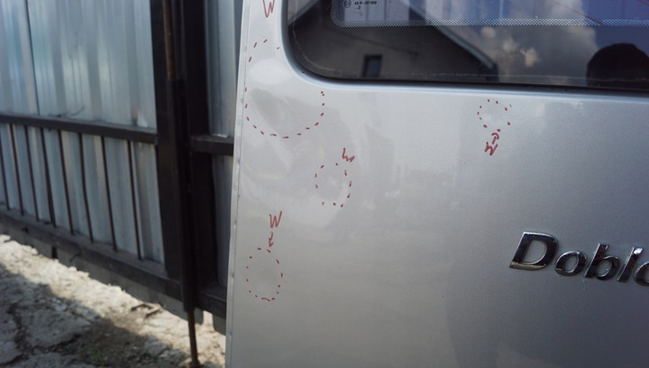 фото №8, Дверь правые зад fiat doblo i cargo maxi