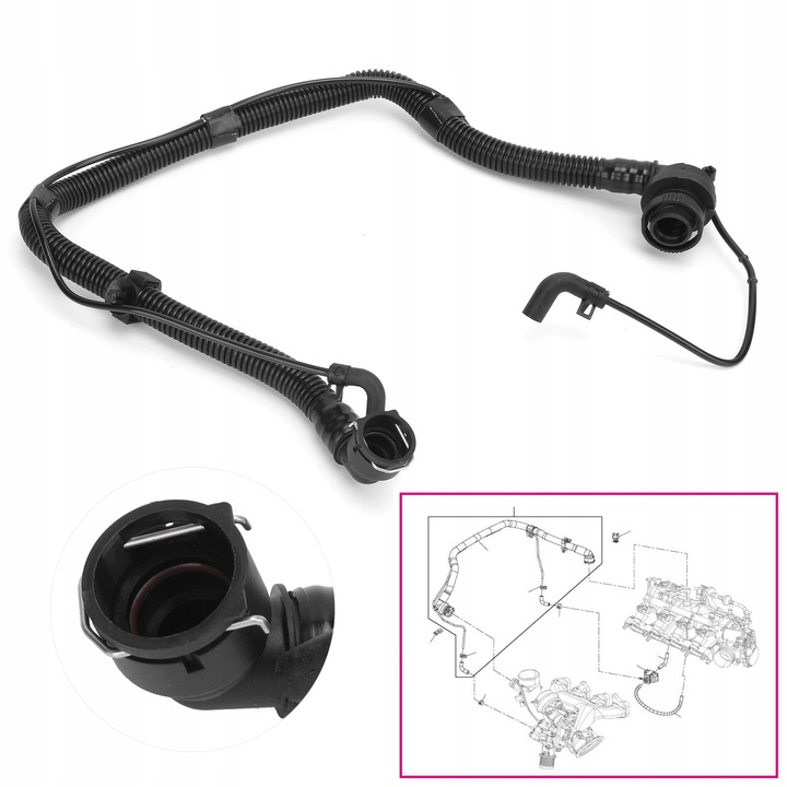 фото №10, Труба шланг шланг вентиляції вентиляція картера do chevrolet cruze