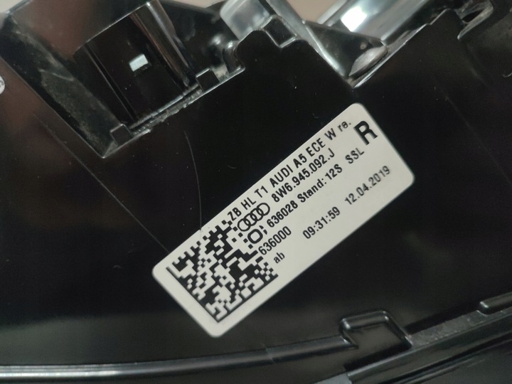 фото №8, Лампа правый зад задняя правая audi a5 ii 8w 8w6 f5 led европа 8w6945092j