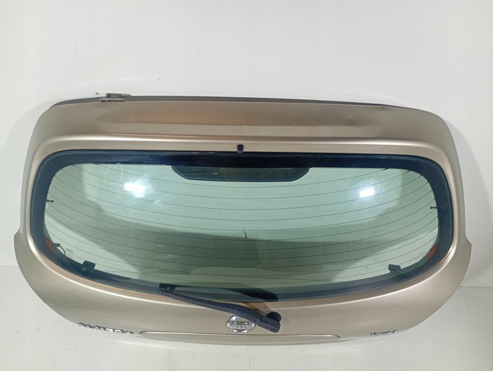 фото №9, Almera n16 рестайлинг 00-06 крышка задняя зад багажника код краски ey2