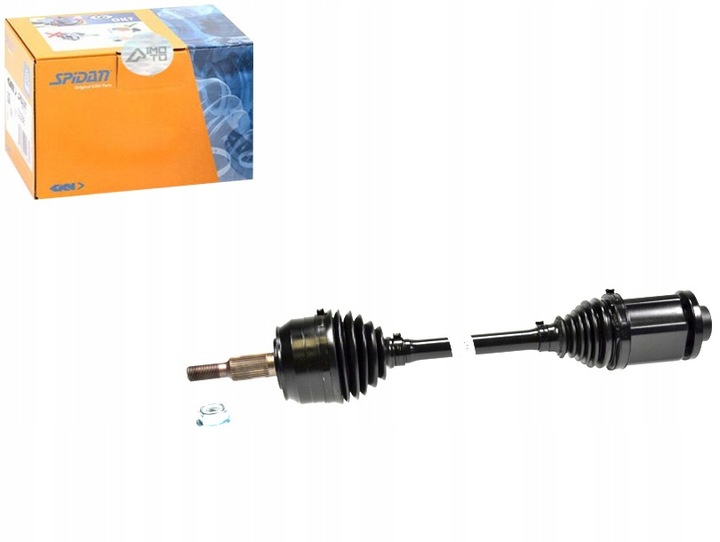 фото №1, Піввісь привідна перед vw multivan v transporter v 2.5d 3.2 04.03-12.09