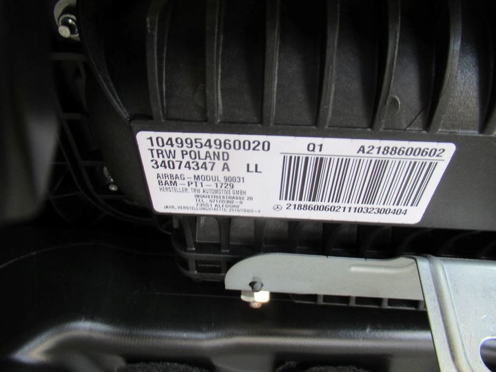 фото №12, Mercedes cls w218 консоль панель капот кожа