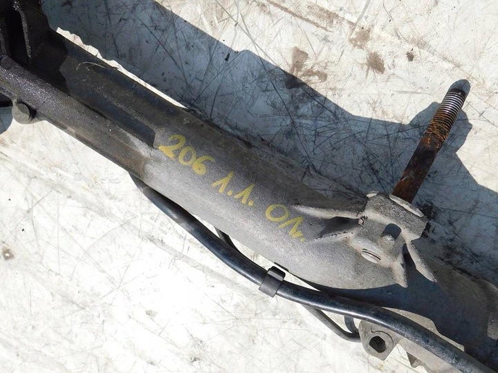 фото №8, Peugeot 206 1.1 2001r рулевая рейка трансмиссия