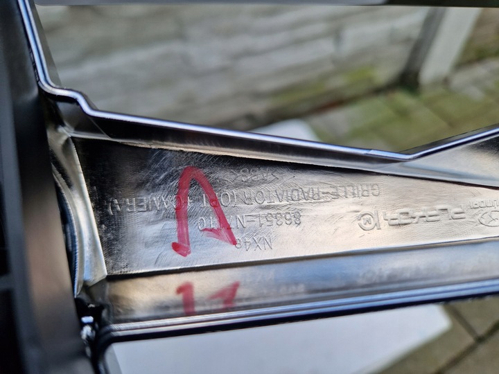 фото №16, Решітка радіатора решітка hyundai tucson iv 2020 - з камера