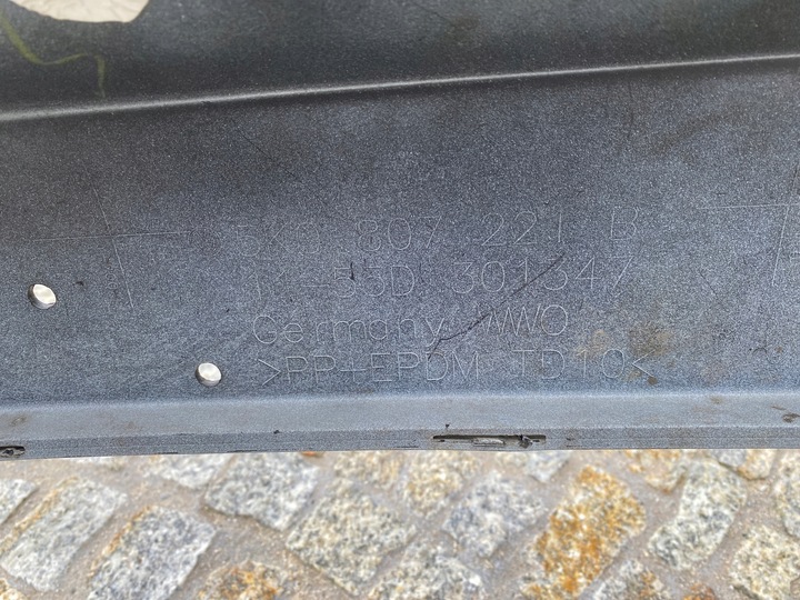 фото №13, Vw golf vi 6 gti gtd бампер перед 5k0807221b оригинал